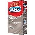 Durex Thin Feel Lubricated Condoms for Men, Pack of 12