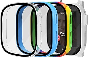 Surundo für Xplora-X6-Play-Schutzhülle mit Displayschutz, Hard PC Rundum Anti Kratz Anti Staub HD Ultradünne Schutzhülle für Xplora X6 Play Kinder Mädchen (Nicht für Xplora X6 Play Gen 2)