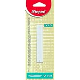 Maped Ofis Ve Kırtasiye 640717 Yedek Bı&ccedil;ak G&uuml;m&uuml;ş, 9 mm