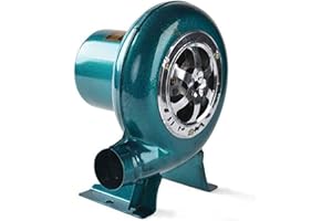 CFYP Soffiatore elettrico a velocità variabile 220 V, soffiatore di barbecue, soffiatore di forgia a carbone con regolatore, per barbecue, strumento di cottura per ventilatore da camino, 30 W