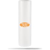 New brothread 25 Micron 30.5cmx23Meter (12"x25yd)/Water Soluble Embroidery Stabilizer Roll, Clear Plastic Embroidery Film - f