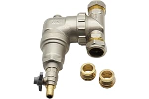 UNVENTED COMPONENTS EUROPE ECOvent DUCO Magnetic Strainer, RBMAG28, 28mm Connection, with Filtration Chamber