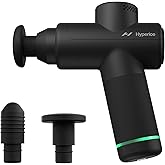 Hyperice Hypervolt Go 2 - Quiet Glide Technology - Portable Percussion Massage Gun - 3 Speeds, 2 Interchangeable Heads - Help