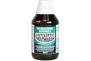 Ecolab Chlorhexidine Antiseptic Mouthwash, Peppermint Flavour, 300ml