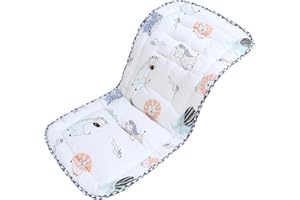 MIRACLE BABY seat Liner for Pushchair, Pushchair seat Liner, Universal pram Baby Pushchair Seat Liner 34 * 78cm