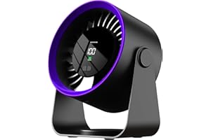 FXI Mini Ventilateur à Main Portatif Portable Ventilateur De Bureau, Ventilateur de Poche USB Rechargeable silencieux 3 vitesses pour Maison, Bureau, Voyage