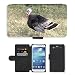 Produktbild hello-mobile PU LEDER LEATHER FLIP CASE COVER HÜLLE ETUI TASCHE SCHALE // M00136517 Schwarz Domestic Large Geflügel Pute // Samsung Galaxy S3 S III SIII i9300