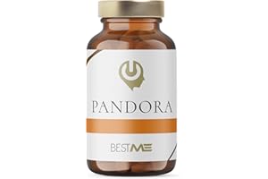 BESTME SUPLEMENTOS INTELIGENTES Nootrópico Natural【9 en 1】Mayor Memoria, Concentración, Energía, Agilidad Mental - Ginkgo Biloba, Melena de León, Bacopa Monnieri, Cafeína, L-Teanina, Vitaminas B12/B6/B2-30 Cáps 800 mg (Pandora)