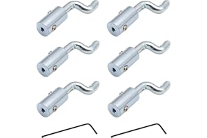 YGQ Lot de 6 embouts de câble d'accélérateur en Z, universels, pour tondeuse à gazon, mini-moto, kart, moteur, câble de frein, tête en Z réglable