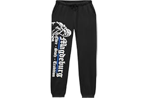 UGLYSHIRT Magdeburg Ehre & Stolz Herren Jogginghose | Fussball City Magdeburg Hose Skyline Sporthose | M1