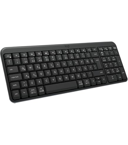 Logitech MX Keys S Kablosuz Klavye, Düşük Profil, Akıcı Hassas