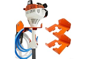 for HPLIVE Pack of 2 Wall Mount for Grass Trimmer, Wall Holder for Brush Cutter, Robust Storage Organiser Storage Rack for Garage