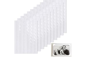 APKPESTERML Pack of 1020 Self-Adhesive Photo Corners Stickers for Scrapbooks DIY Album Corner Diary Edge Stickers Adhesive Corners Picture Border Sticker Transparent Photo Album Photo Corner Stickers Decoration