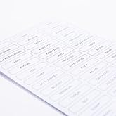 Bimotif Karışık baharat, bakliyat, kuruyemiş sticker seti, 675 adet