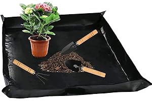 GNAUMORE Tappetino per Rinvaso di Piante,Tappetino da Trapianto Pieghevole,Tappetino per Piante da Giardino Impermeabile,Tappetino da Giardinaggio,Tappetino da Trapianto Per Piante da Giardino per Interni