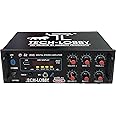 Tech-lobby® Sterio Sound Amplifier with USB,AUX,MIC,BLUTHOOTH,AV,2RC-Build in BLUTHOOTH with 4440 Double IC Circuit Power AV Amplifier (SETCO Series) Perfect for Home and Outdoor Function.