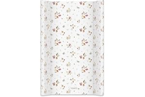 Albero Mio Twardy przewijak | 70 x 47 cm | przewijak do łóżeczka dziecięcego lub komody, przewijak z bezpiecznymi nóżkami, przewijak | dla chłopców i dziewczynek, motyle