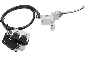 GOOFIT Pièces de Voiture de Plage modifiées hydrauliques Avant Assemblage de la Pompe de Frein Cylindre de Frein Remplacement pour 50cc 70 90 110 125cc Dirt Bike ATV