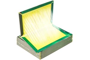 RQJLZ 6 Pack Pest Trap Boards, Strong Sticky Trap Pad And Boards For Multi Pests, Glue Trap Pads for Indoor Outdoor Home Kitchen Garden, Non- Toxic. Fly Catchers. (6)