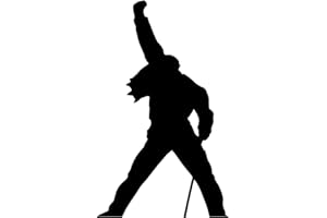 RITRAMA Queen Decal Freddie Mercury Car Truck Window Sticker