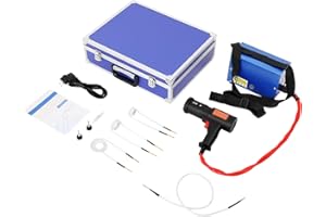 DIFU Induktionsheizgerät KFZ, 1500W Magnetisches Induktionsheizung-Set, 800℃ Induktions Heizgeräte Kfz mit 4 Heizspulen & Werkzeugkasten, Blau Induktionsgerät zum Entfernen von Bolzen und Muttern