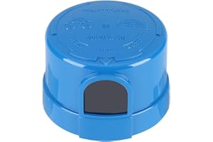 Jenivaint Fotoelektrisk Strömbrytare, Automatisk Kontroll, Plastsensor Från Skymning Till Gryning, Spänning 120-277V, Idealis