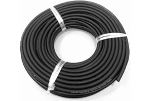 SEB ENTERPRISES 4mm ID - 11mm OD Reinforced Rubber Hose for Brake Fluid/Fuel Hose/Oil/Petrol/Diesel/Car (10)