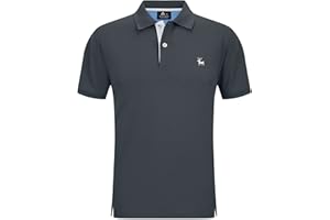 SwissWell Polo da Uomo Manica Corta Polo da Golf Estive Leggere e Traspiranti T Shirt da Lavoro Casual