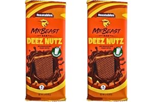 feastables - Mr Beast Bar | Deez Nutz Bar 60g x2
