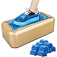 JoaSinc Shoe Cover Dispenser Shoe Cover Machine Automatic Shoe Booties Disposable 100pcs Disposable Plastic Shoe Covers Bags Shoe Covers Machine for Indoors Home Supermarket Shops Hospital