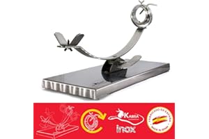 Kabra Jamonero Profesional con Balancín + Sistema Giratorio con Base Acero INOX Edición FCDB