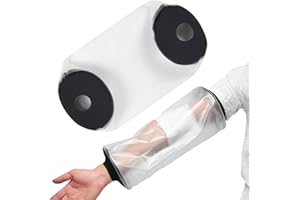 AeroGlo PICC Line Covers Upper Arm for Adult, Reusable Waterproof Cast Cover Arm for Elbow, Stretchy Neoprene Seal & Strong PVC Body(SIZE:30 x 22cm)