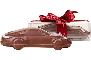 CHOCOLISSIMO Porsche 911 Carrera - Walentynki | czekoladowe auto Porsche ze wstążką | prezent na Walentynki | dla kobiety | dla mężczyzny | dla ukochanej osoby | miłosny upominek | romantyczny prezent | oryginalny pomysł | słodycze | najwyższa jakość