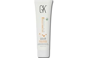 GK HAIR Global Keratin Moisturizing Conditioner per capelli secchi, danneggiati, ricci crespi diradati, maschera idratante, organica, senza parabeni, glutine (100ml)