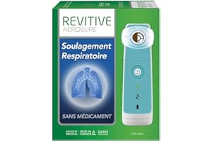 Revitive AEROSURE | Soulage les Douleurs Respiratoires | Appareil d'Exercise Respiratoire
