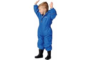 Regatta Splosh III Fleece Lined Waterproof All-in-one suit (Peony, 18-24 months)