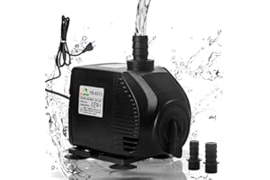 CADRIM Bomba sumergible,Bomba Acuario 2200L/H 220-240V/35W Multifunción Acuario Fuente de peces, Bombas de agua, Bombas de piscina