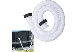 AUNMAS Ground Pool Pump Replacement Hose Leakproof Easy to Use Ground Swimming Pools Replacement for Home Pools (1.5m)