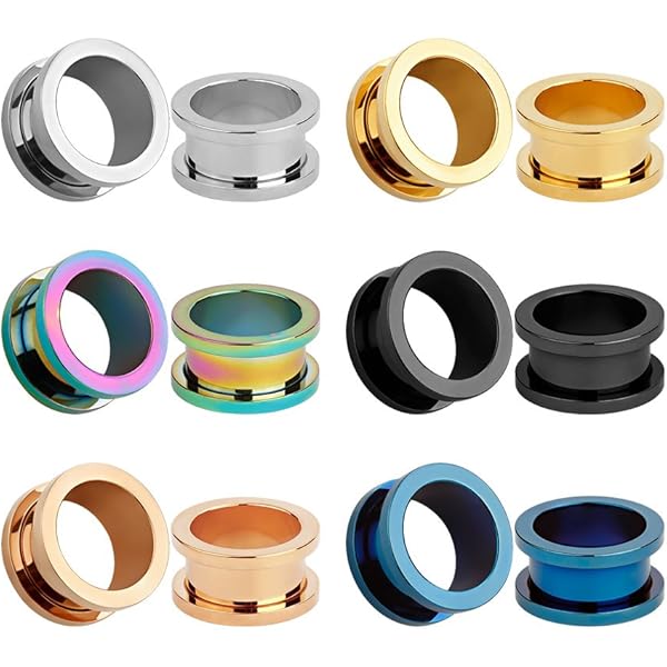 VALICLUD 1 Paio Di Tappi Per Tunnel Per L'Orecchio Espansori - Foto 5