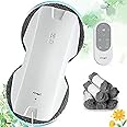 FMART Window Cleaning Robot T8PRO - 3800PA, AI Intelligent Path Planning, Edge Detection, Automatic Window Cleaner for High Rise Windows Ceilings Tiles, Remote Control Window Robotic Vacuums