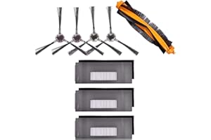 LICHIFIT zestaw filtrów i szczotek do ECOVACS DEEBOT 900 901 akcesoria do odkurzacza