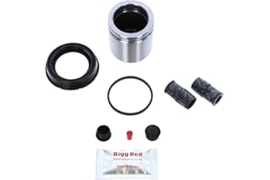 Bigg Red - Front Brake Caliper Repair Seal Kit & Pistons - Compatible with Focus 1.6, 1.8 D, ST170 1998-2005, Fiesta ST150, Transit Connect, Tourneo Connect