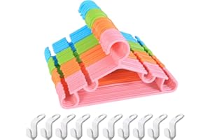 haweeli Lot de 40 cintres en Plastique pour Bébé Enfants et Tout-Petits, 27 cm