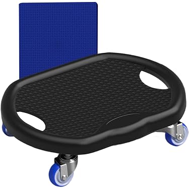 Lot De 6 Roulettes Universelles 45 Mm Pour équipements De Fitness – Plastique Durable, Silencieuses, Compatibles Tapis Et Vélos