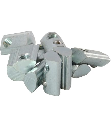 Aluminiumprofil 20x40L I-Typ Nut 5 – Silber Eloxiert, Leicht, 1200mm – Für Montage-Systeme & Rahmenbau