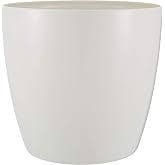 Serinova YK07 Yakut Saksı 49cm, 66 Litre Kirli Beyaz