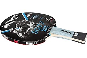 Butterfly® Timo Boll SG77 Table Tennis Bat | Table Tennis Racket Bat Hobby & Training | Routine & Tactically Practised Players | ITTF Certified Pan Asia Coating | Concave Grip Shape with Smart.Grip