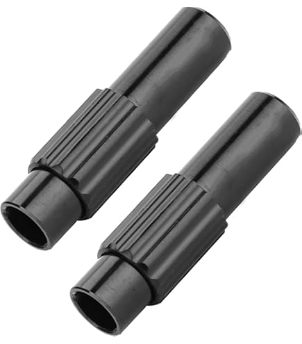 Kabelspanner zwart met twee ogen | RVS 316