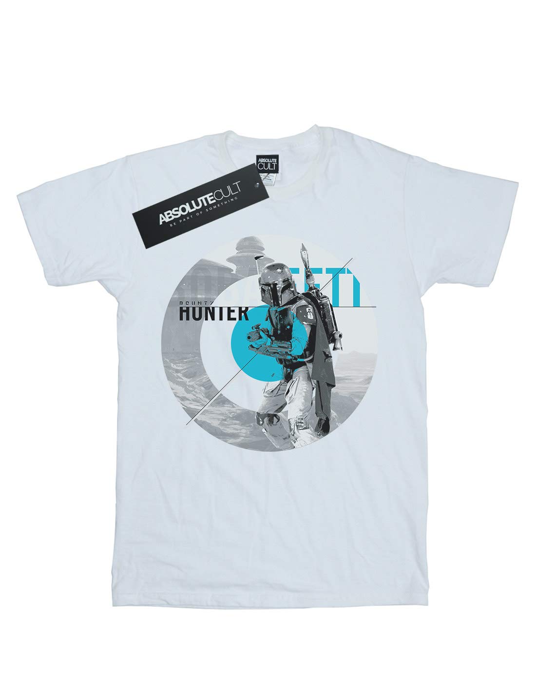 Star-Wars-Damen-Boba-Fett-Bounty-Hunter-Circle-Boyfriend-Fit-T-Shirt-Wei-X-Large