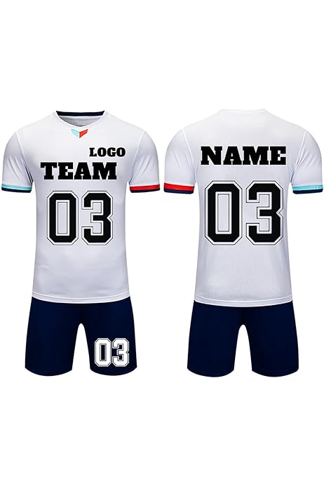 Personnalisé Prénom Maillot Foot Enfant PersonnalisÃ© Maillot De